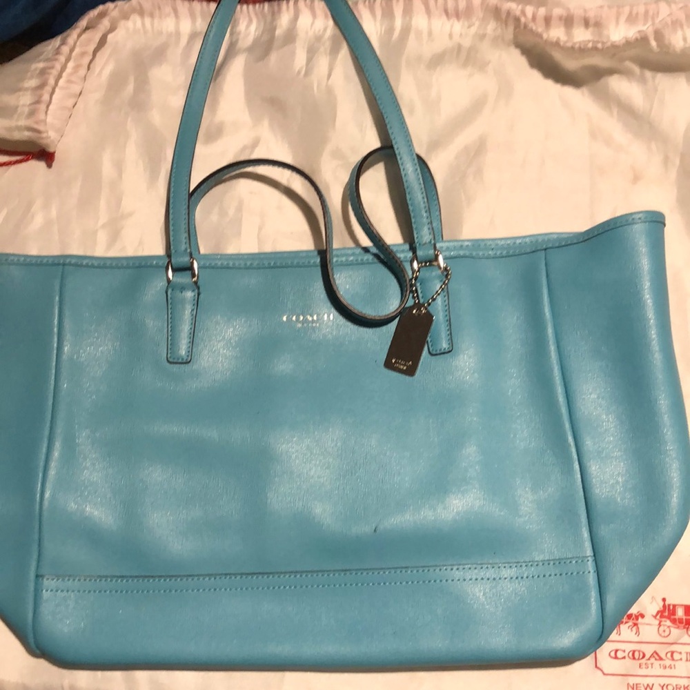 Coach purse used one time